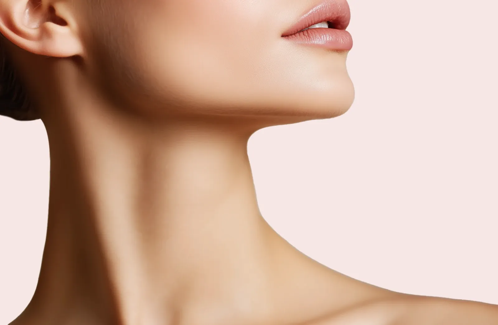 Neck lift showing a defined chin and tightened neck profile — Empowered Plastic Surgery, Sugar Land TX