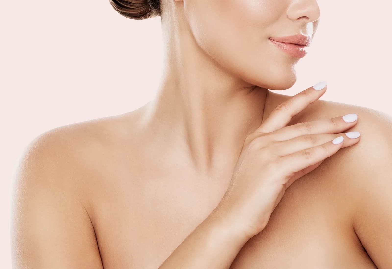Neck lift with smooth neck contour and eliminated bands — Empowered Plastic Surgery, Sugar Land TX